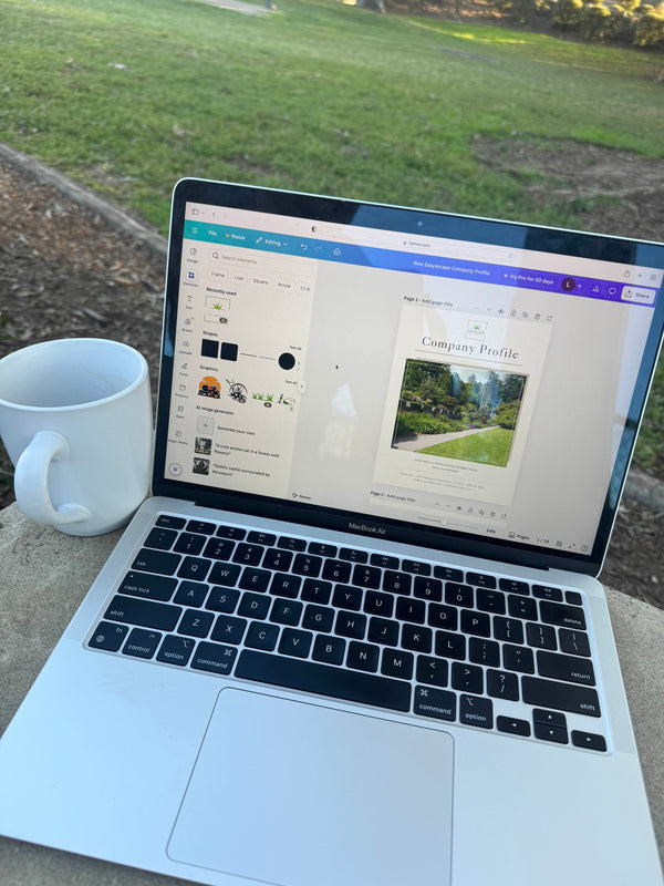 Landscapers are loving their templates 🔥