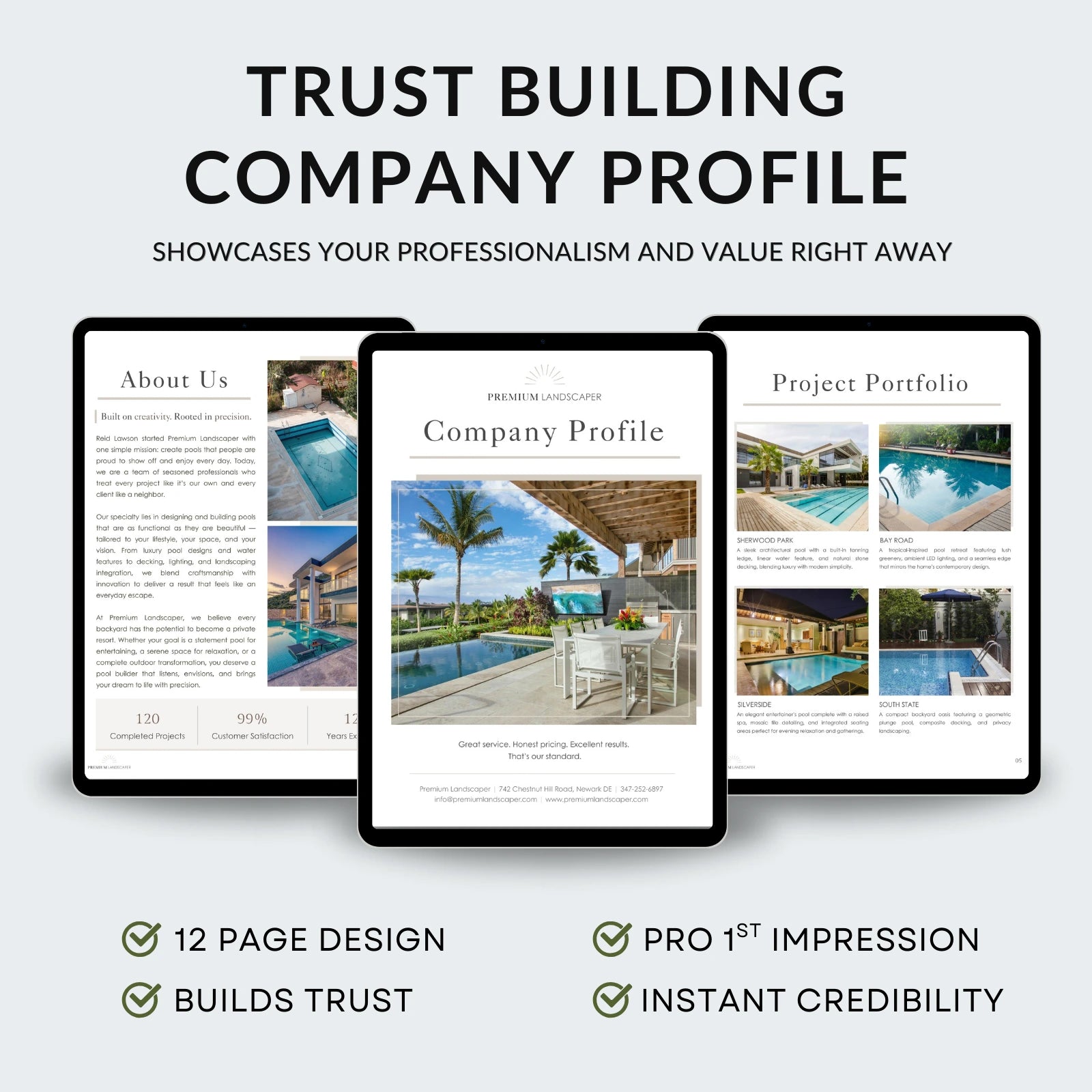 Pool Builder Profile