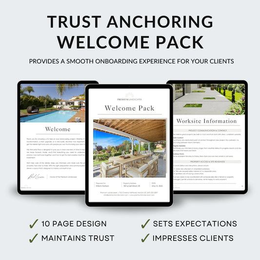 Pool Builder Welcome Pack