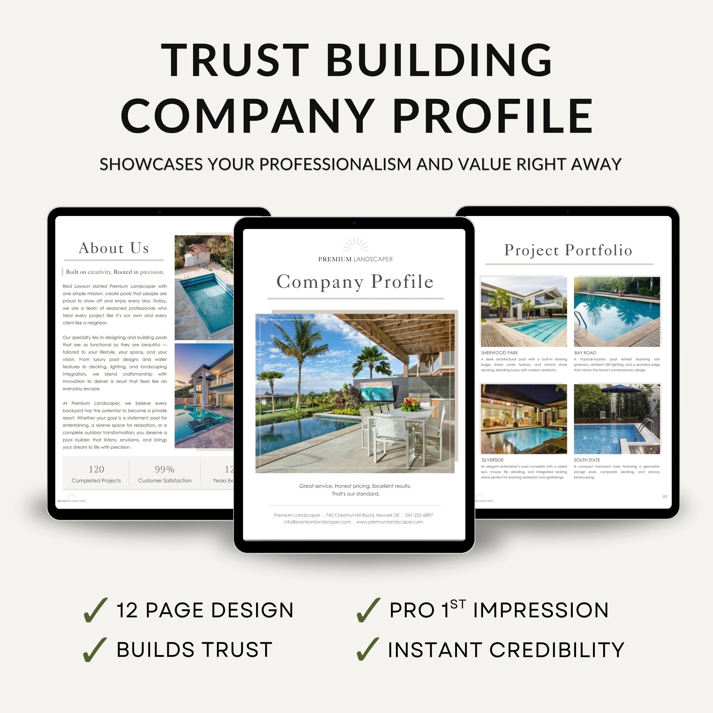 Pool Builder Profile